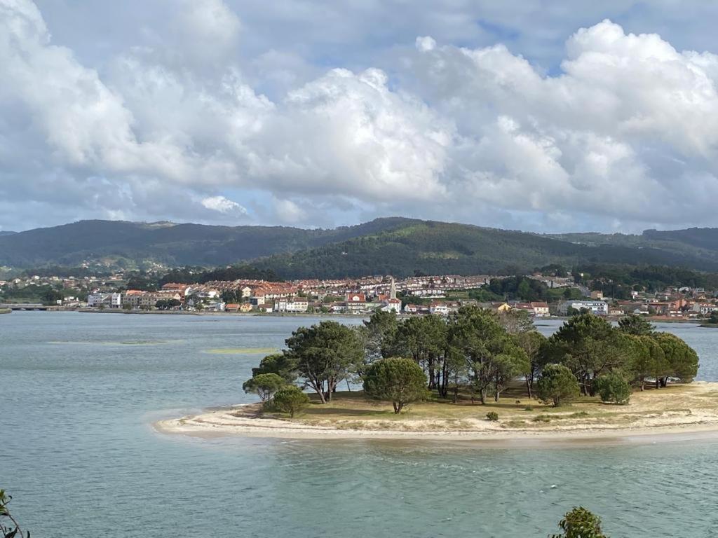 Atico Muy Luminoso E Increibles Vistas Apartment Baiona Bagian luar foto